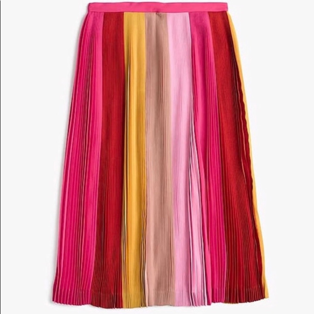J. Crew Pleated Skirt